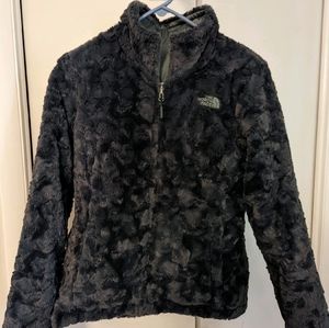 North Face Reversible Olive Green Zip Up Women's Jacket